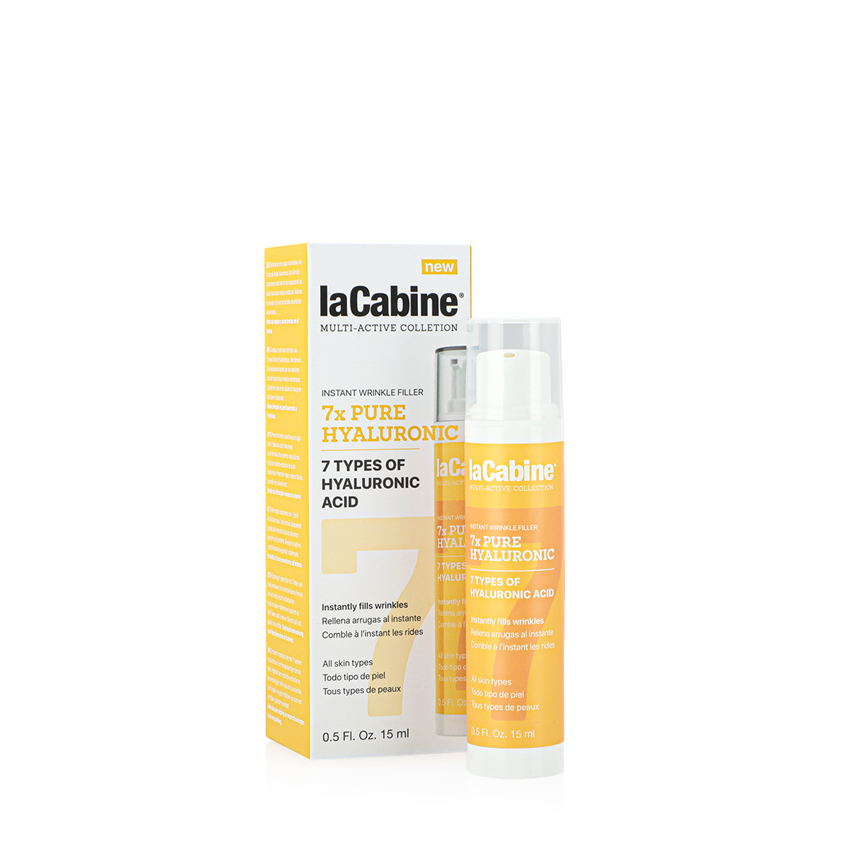 laCabine 7x Pure Hyaluronic Instant Filler 15ml
