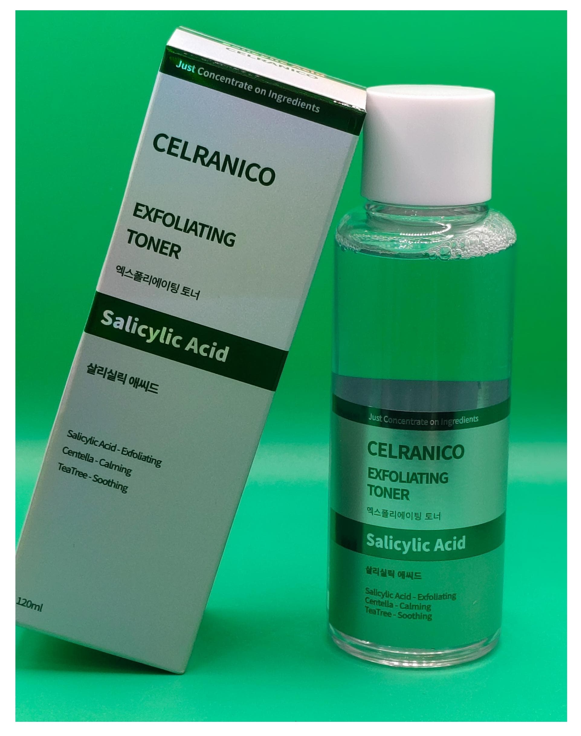 CELRANICO EXFOLIATING Toner 120ml