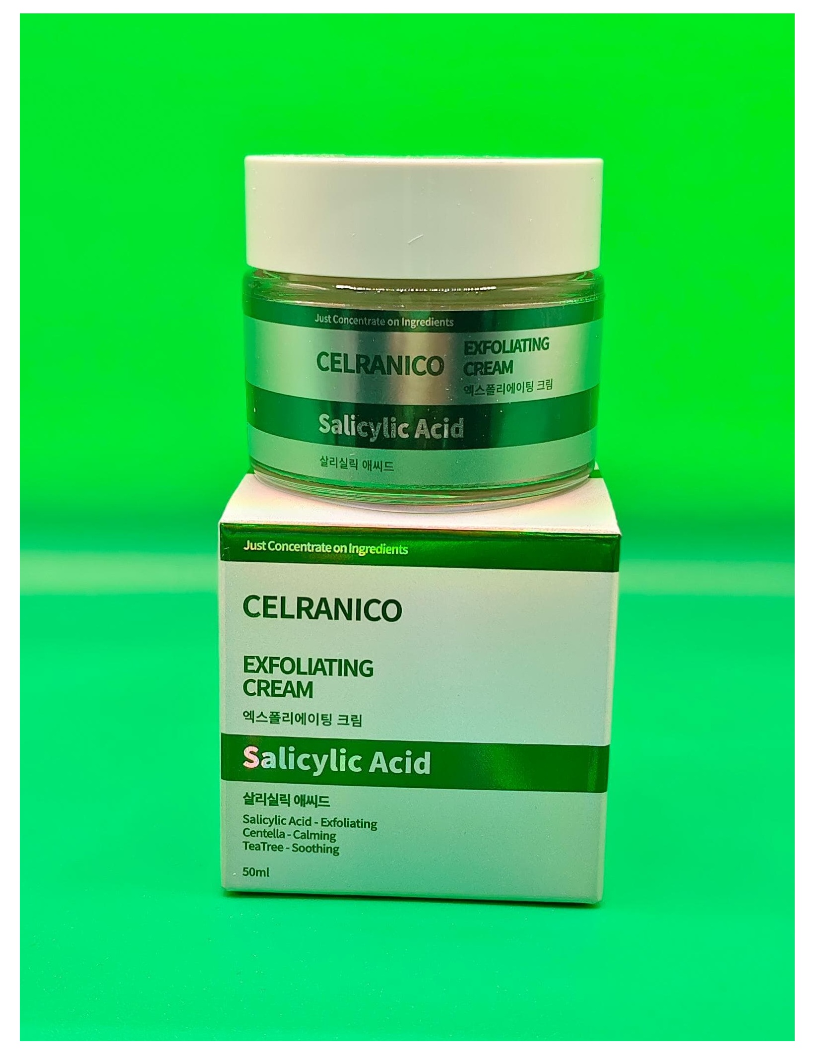 CELRANICO Salicylic Acid Exfoliating Cream 50ml
